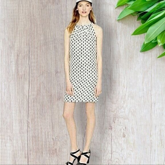 J. Crew Tulip Circle Neck Halter Cut Out Back Dress - Picture 4 of 13